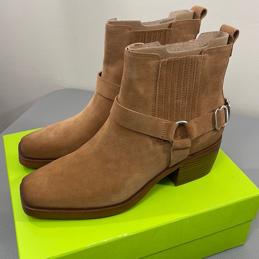 Sam Edelman Tan Ankle Boots